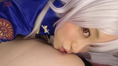 Cosplay one-shot vol.157: A beautiful girl with a shaved pussy and a convulsive orgasm has sex! She came so many times that she was OK with a creampie. - part 1