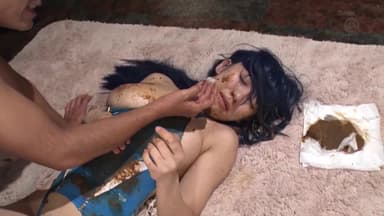 First scat ban now! ! Cosplayer Confinement Scat Fuck Tamaki Narumi