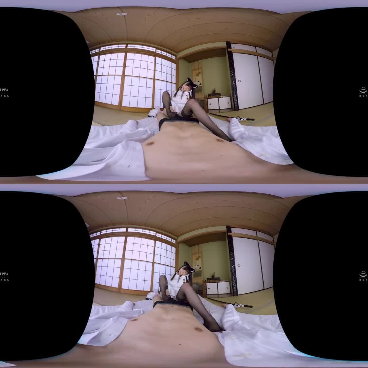 QVRT-036 [VR] Fleet Beautiful Girl Layer VR Japanese-style heavy cruiser Amano Miyu thumbnail