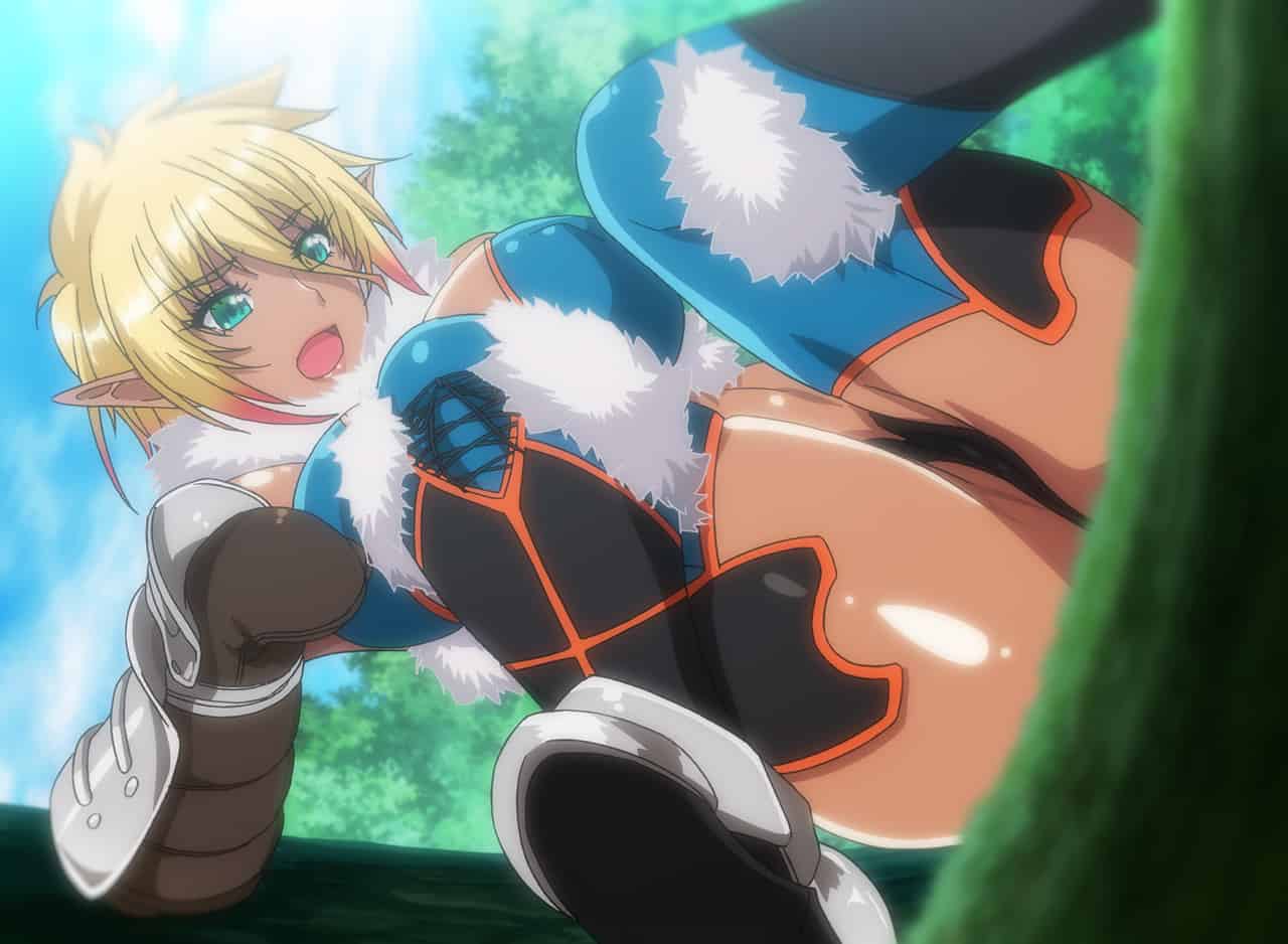 OVAようこそ！スケベエルフの森へ ＃3 エルフとダークエルフの全面対決！ 救世主様と『らぶらぶ子作り対決』◆ セル版