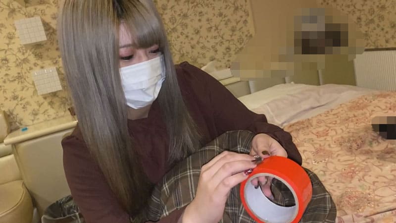 FC2-PPV-1536391 今日まで【無】快楽と苦しみ。派手髪女子にデカチン激ピス連続中出し③(61分)