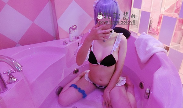 [软软酱m] Re zero – rem ero cosplay