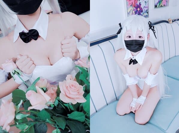 [白袜袜格罗丫] 兔女郎袜之空